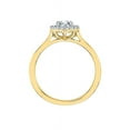 thumbnail image 2 of KATARINA Diamond Halo Engagement Ring in 10K Yellow Gold (2/3 cttw, I-J, I1-I2) (Size-6.5), 2 of 3