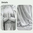 thumbnail image 5 of DEORAB Virgin Mary Praying Statue 29.9 Inch Tall Outdoor Garden Religious Decorations Statue Clearance for Home Yard Patio Lawn Hallway Decor Sculpture Magnesium Oxide Stone, 5 of 7