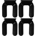 thumbnail image 1 of Huggegwe 4 Pcs Bouchon de Roue de Réfrigérateur - Coussin Antidérapant, Caoutchouc Noir UA824-4645, 1 of 9