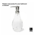 thumbnail image 3 of Umbra Droplet Acrylic Soap Pump, Clear, 3 of 16