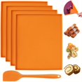 thumbnail image 1 of YOPTOP 4pcs Silicone Dehydrator Mats With Edge  Non-stick Dehydrator Sheets  Multifunctional Dehydrator Trays With Silicone Scraper  Dishwasher Safe For Making Fruit Leather Vegetables  K,Icon Kit, 1 of 7