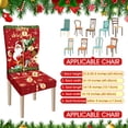 thumbnail image 2 of Fundas navideñas para sillas Ganeen Merry Christmas, 6 unidades, 2 of 6