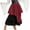 #6Red, variant on Byworldtasic Womens Skirts Goth Asymmetrical Midi Skirt Women Punk Plaid Y2k Fairy 90s Flowy Plaid Skirts for Women High Waist Long Skirt