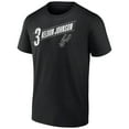 thumbnail image 2 of Men's Keldon Johnson Black San Antonio Spurs Full-Court Press Name & Number T-Shirt, 2 of 3