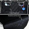 thumbnail image 4 of Protector de maletero de coche universal para perros con alfombrilla de protección lateral para perros, cubierta de maletero para todos los coches, fácil de limpiar, negro. Afortunado Sencillez, 4 of 5
