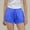 Blue-kids summer shorts, variant on MKOSPLRT Summer Shorts for Girl 4-14 Years Elastic Waist Linen Shorts Solid Color Lace Trim Lounge Shorts for Beach