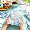 thumbnail image 5 of Blue Ink Blue and White Decorative Tissue Paper - Elegant Chinese Ink Design for Party Decoration & Gift Wrapping, 5 of 7