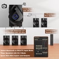 thumbnail image 4 of Sistema de cine en casa Bobtot W58 800W 5.1/2.1 canales Bluetooth 5.0, 4 of 9