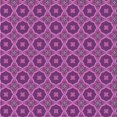 thumbnail image 1 of Ahgly Company Machine Washable Indoor Square Transitional Dark Magenta Purple Area Rugs, 5' Square, 1 of 7