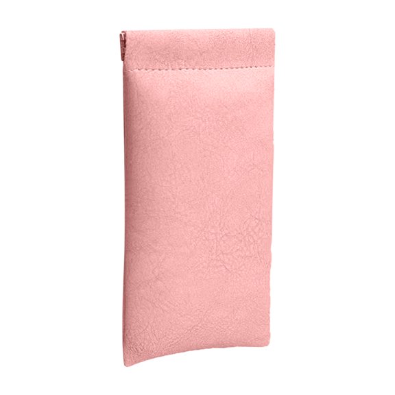 1/2 Pieces Sunglasses Glasses Bag Sunglass Case, Organosilicon Soft PU Leather Eyeglass Glass Case Travel Large Sunglasses Pouch