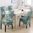 thumbnail image 2 of Stretch Dining Chair Covers, XL/Oversized Removable Washable Soft Spandex High Back Large Chair Cover Slipcover for Dining Room Kitchen Hotel Table Banquet (4 Per Set, Gray YZQ), 2 of 7