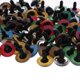 thumbnail image 5 of 1 botones redondos de colores variados de 8-2 mm para coser ojos y nariz de peluches. 1 mm, 5 of 9