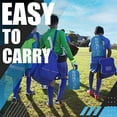 thumbnail image 6 of RUNBOW 6' x 4' Portable Kids Soccer Goal Foldable Soccer Net for Backyard Practice, 2 Pack, 6 of 8