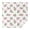 Pioneer Flower Floral-2, variant on Pioneer Flower Floral Print Pattern Square Tablecloth, Waterproof Wipeable Spillproof Washable Table Cover for Home Kitchen Party Decor, 42"x42"