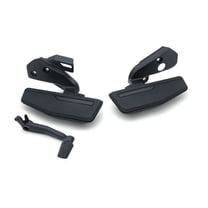 Kuryakyn 3283 Motorcycle Foot Control Component: Omni Driver Floorboard Kit for 2018-20 Honda Gold Wing Motorcycles with Dual Clutch Transmission, Satin Black, 1 Pair