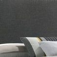 thumbnail image 3 of Fabric Upholstered Wooden Eastern King Size with Nailhead Trims Gray - Saltoro Sherpi, 3 of 5
