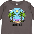 thumbnail image 4 of Inktastic Summer Vacation in Jamaica Boys or Girls Long Sleeve Toddler T-Shirt, 4 of 5