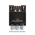 thumbnail image 2 of Injueey Placa amplificadora de Audio 2,0, módulo de bajos compatible con Bluetooth, altavoz de canal, adaptador electrónico estéreo para Electrónica miscelánea, 2 of 6