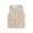 Beige, variant on Women's Shearling Vest Lined Sleeveless Jacket For Winter Warmth Canvas Coat Girls Furry Vest Hiking Vest Women Vest Side Womens plus Size Coats E Vest for Women Insulated Vest Women Womens
