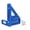 Blue, variant on 3D Multi Angle Carpenter Square with Scriber, Aluminum Speed Square Ruler, 0-90 Degree Woodworking Measuring Tool with Angle Marking Holes for Carpentry, DIY & Construction