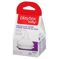 thumbnail image 5 of Playtex Baby Breastlike Silicone Bottle Nipples, Medium Flow, 2 pk, 5 of 5