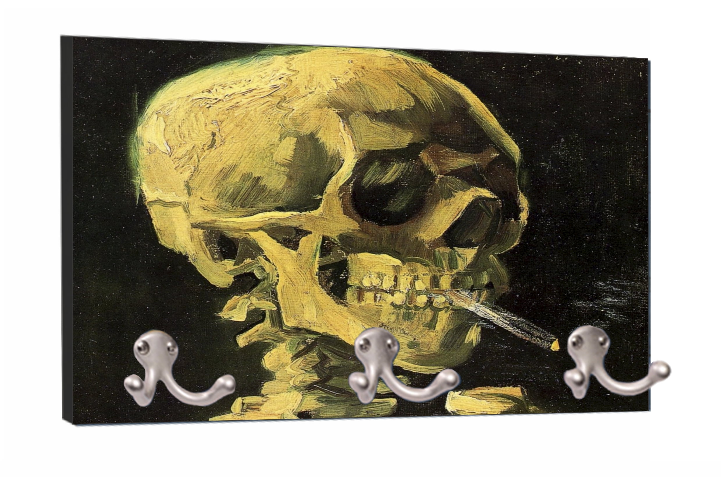 van gogh skull painting