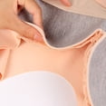 thumbnail image 3 of Yuanlong Womens Push Up Bra Lace Full Coverage Support Padded Wireless Bralette Comfort Seamless Wide Strap Everyday Shaping Bra, 3 of 6