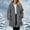 Gray, variant on Pyhlmscde Women's Fashion Casual Fleece Zipper Long Coat, Winter Coats for Women, Winter Clothing for Women, Womens Cardigan Sweaters