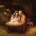 thumbnail image 2 of Missman, Mark 26x26 White Modern Wood Framed Museum Art Print Titled - Light of Love, 2 of 4