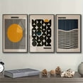 thumbnail image 4 of 3pcs Bauhaus Style Minimalist Canvas Wall Art Prints, Art Deco Geometric Posters for Home Office, Living Room, Bedroom - Trendy Themed Interior Wall Decor, Perfect for Art Lovers and Modern Home Dec, 4 of 4
