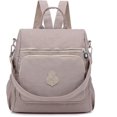 thumbnail image 1 of LHSHIDU Women Shoulder Backpack Multi-Pocket Nylon Purse Large Capacity Waterproof Casual Daypack, 1 of 7