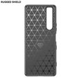 thumbnail image 5 of Funda de silicona cepillada para Sony Xperia 1 Xperia 10 III Lite, funda de fibra de carbono para Sony Xperia 5 Xperia1 J8110 J8170 J9110, 5 of 5