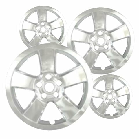 16 inch Chrome ABS Wheel Skins Set Compatible with 2011-2015 Chevrolet Cruze, 2016 Cruze Limited & Impostors for 5473, 5674 Wheel Series