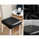 thumbnail image 5 of Fundas Elásticas Zulema para Asientos de Sillas de Comedor Negro, 5 of 8