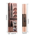 thumbnail image 5 of Waterproof 2 in 1 Lipstick Eyeliner Pen, Fast Drying Long Lasting Natural Finish Liquid Eyeliner, Dual Ended Makeup Tool, 5 of 5