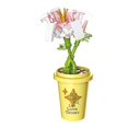 thumbnail image 1 of Mother'S Day Gift Flower Bouquet Building Kit Plant Series Potted Building Blocks Toy Gift Niuniu, 1 of 5