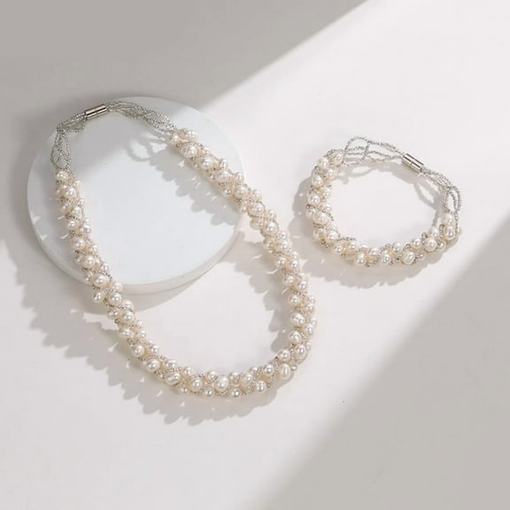 Natural Freshwater Pearl Short Necklace