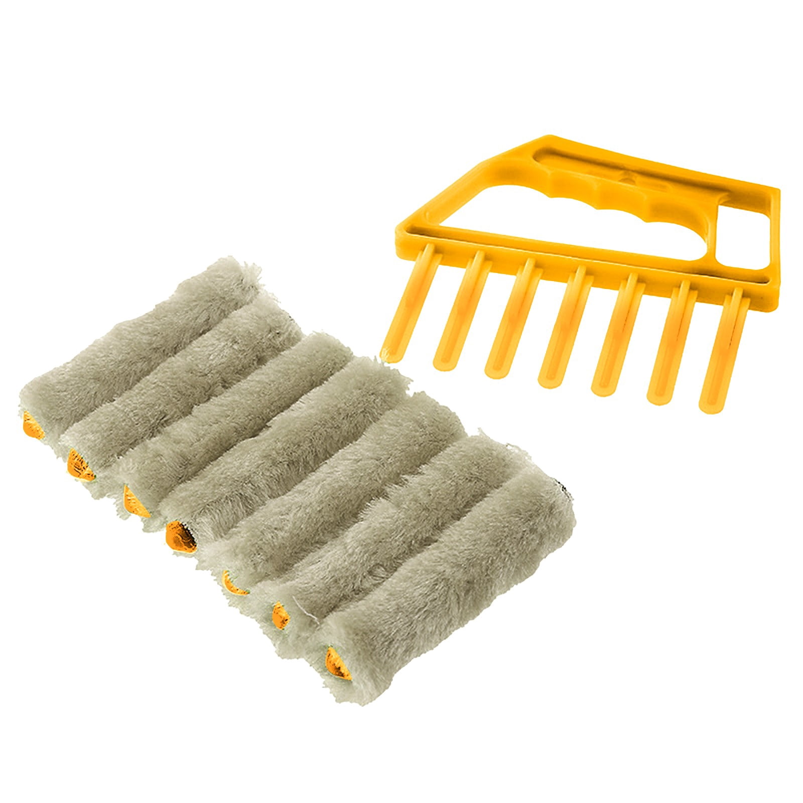 Yeetfub Scrub Kitchen Sponge Blinds Cleaning Brush Detachable Cleaning Brush Blinds Brush Cleaning Vents Sweeping Brush