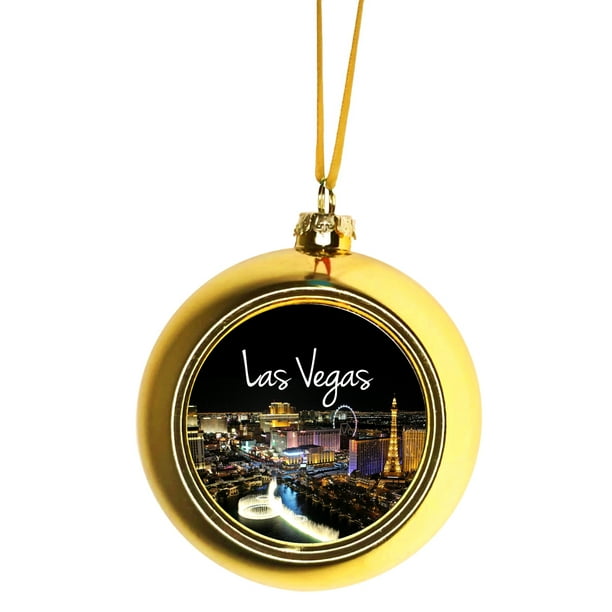 Christmas Ornament Travel Las Vegas Christmas Tree Ornaments Ball