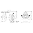 thumbnail image 4 of 12V  Mini RV Car Water Pressure Pump Seaflo, 4 of 4