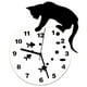 thumbnail image 1 of Adhesivo de pared Reloj de pared Diseño de gato Reloj Reloj acrílico, 1 of 8