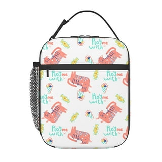 Waterproof Lunch Box for Girls Cute Kids Lunchbox Shiny Pink Lunch Bags  with Shoulder Strap and Pock…See more Waterproof Lunch Box for Girls Cute  Kids