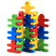 thumbnail image 3 of Bloques de construcción de madera de color Juego de entrenamiento de pensamiento equilibrado Juguetes educativos de madera // kaili Sencillez, 3 of 4