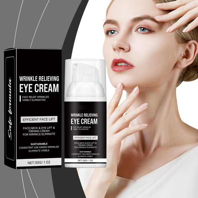 XWSHYW Cremas Hidratantes Crema para Ojos Reductora de Arrugas, Crema Reparadora para Ojos, Reafirmante y Decolorante, Líneas Finas, Crema Hidratante para La Piel, Crema Hidratante para Ojos Que Elim