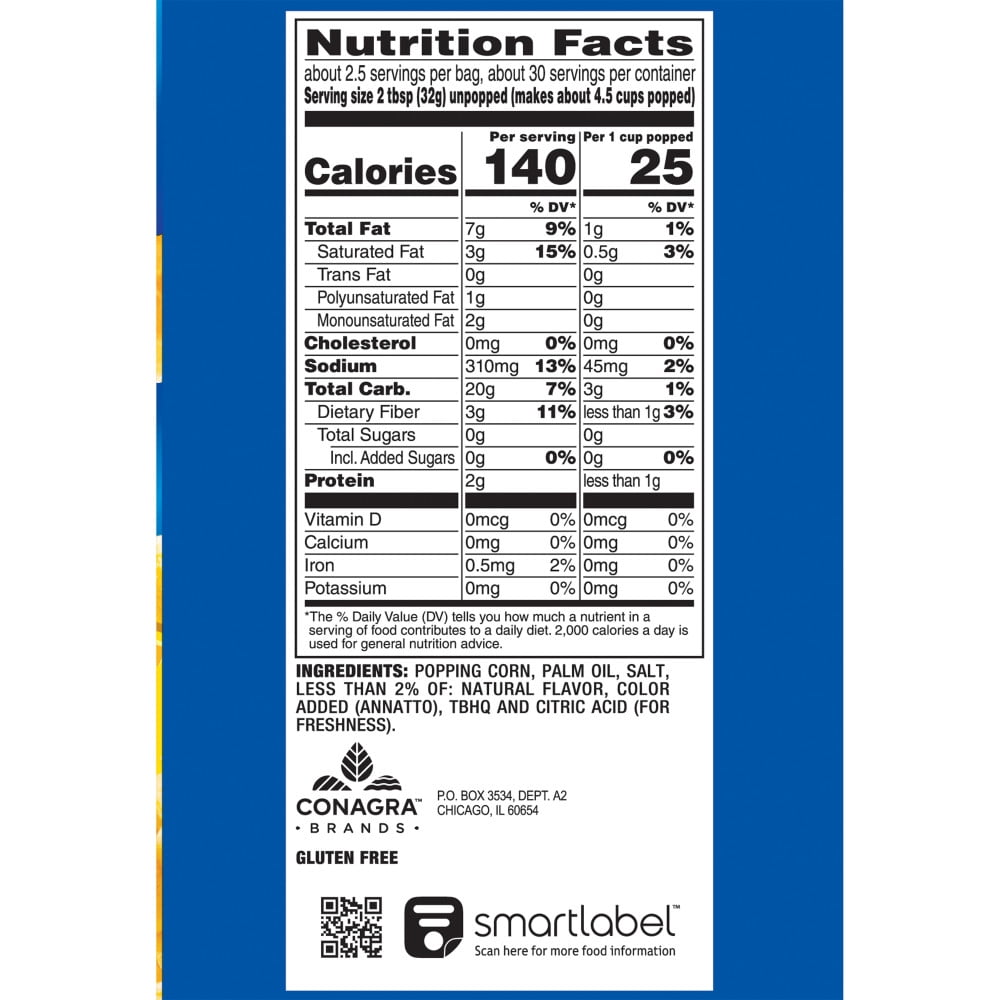 Act Ii Er Popcorn 2 75 Ounce 12 Count