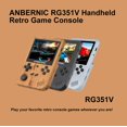 thumbnail image 2 of ANBERNIC nuevos juegos Retro RG351V integrado 16G RK3326 código abierto 3,5 pulgadas 640*480 emulador de consola de juegos portátil para regalo de niños, 2 of 5