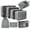 A002- Gray, variant on 8 Piece Packing Cubes for Travel, Travel Organizer Bags for Women with Mesh Zipper Pouches, Lightweight Foldable Luggage Accessories for Carry on Suitcase