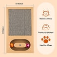 thumbnail image 2 of Tarjeta para rascar para gatos, cartón para rascar, tarjeta para rascar para gatos, diseño de textura de tarjeta para rascar y rascar de alta calidad, tarjeta para rascar para gato, 2 of 4