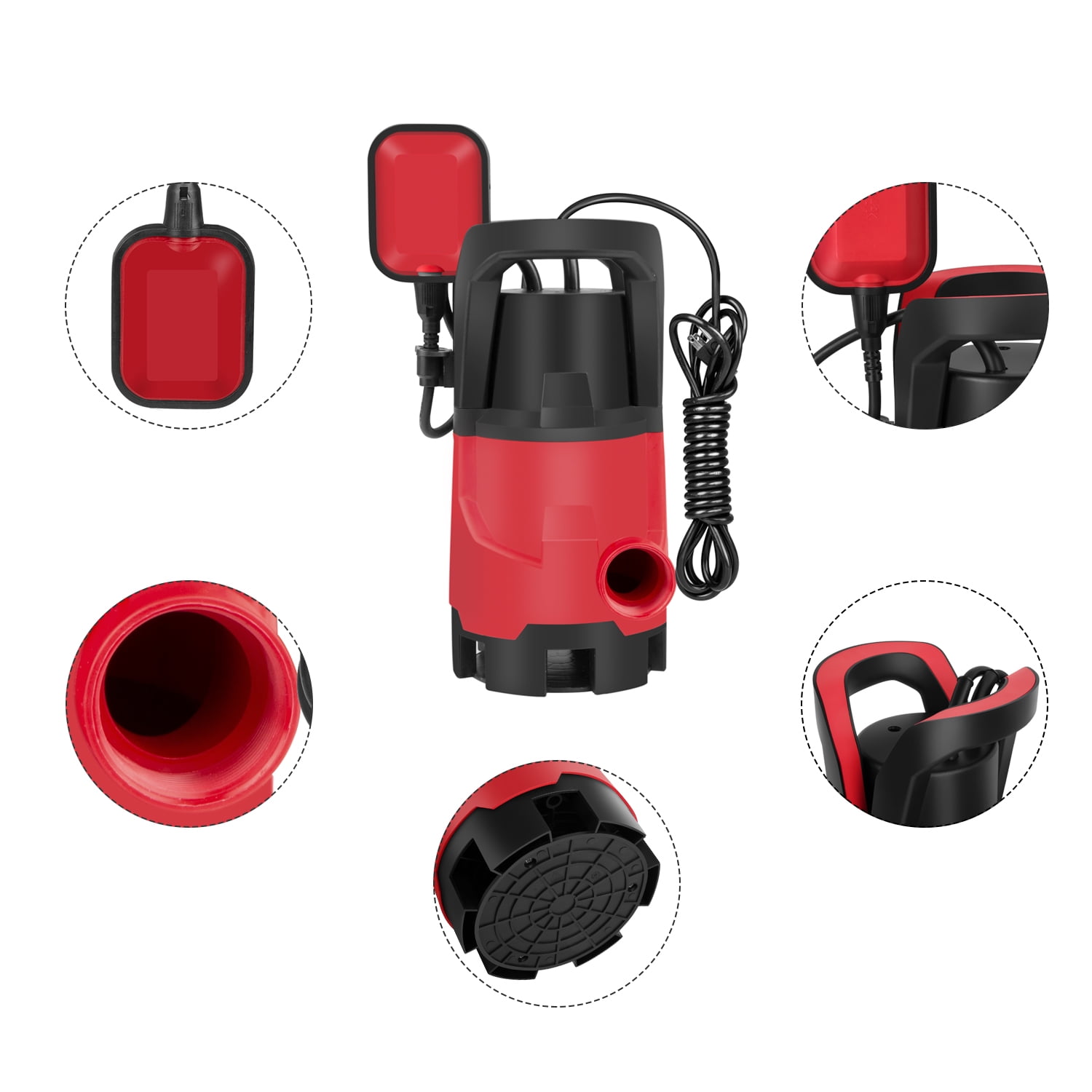 PROSTORMER 1/2 HP Submersible Sump Pump, Clean/Dirty Ubuy Singapore