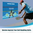 thumbnail image 2 of Visland Extérieur Pickleball Trainer Pad Usure Résistant Fort Adhésif Simple Installation Mur Pratique Rebondisseur Aide, 2 of 8